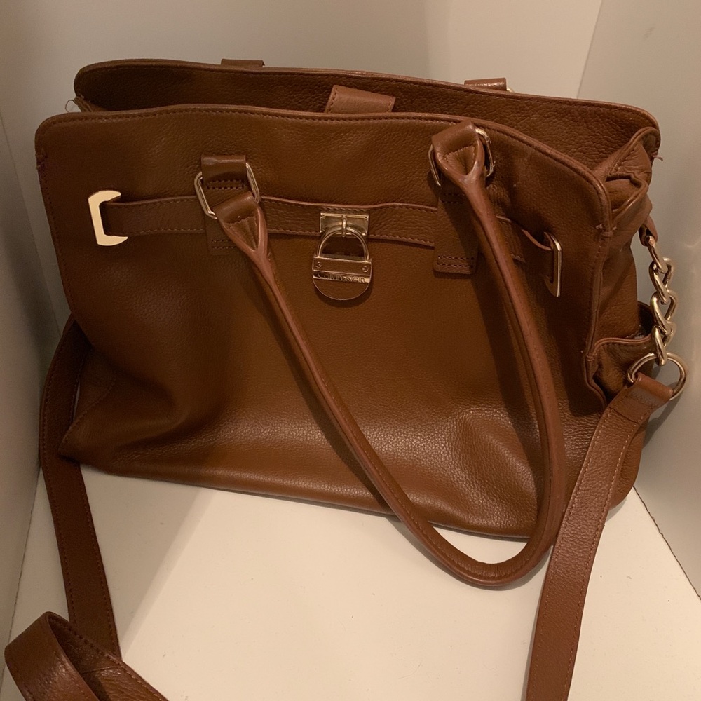 Large Calvin Klein brown bag